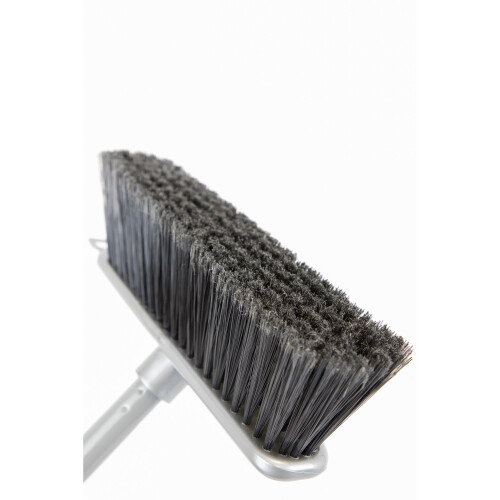 Silver Indoor Soft Sweeping Brush Head and Handle Kitchen Broom Floor Sweeper 1