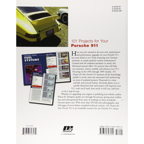 101 Projects for Your Porsche 911 1964-1989 (Motorbooks Workshop) 2