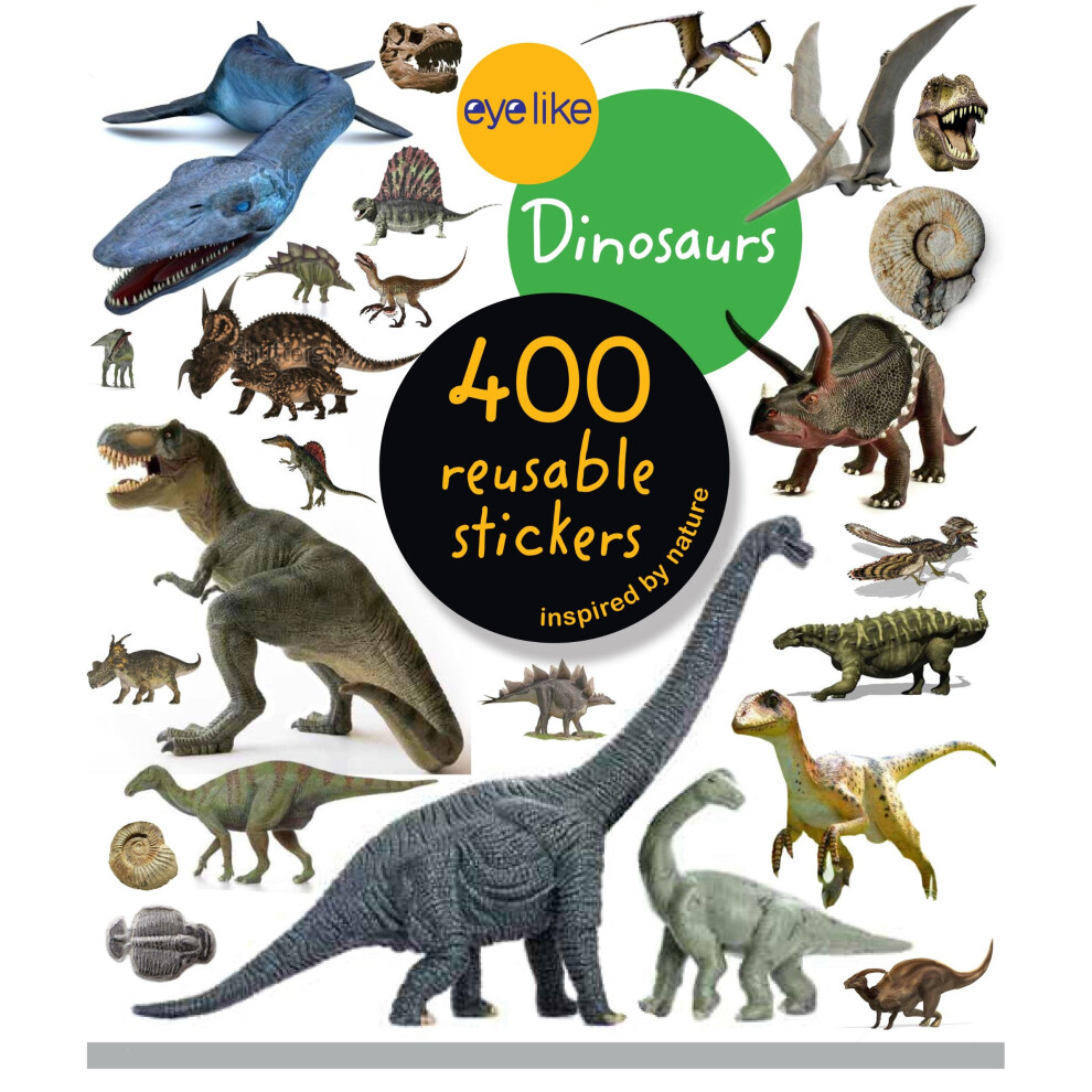 Workman-Publishing Eyelike Stickers: Dinosaurs