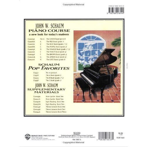 John W. Schaum Piano Course: A - The Red Book 1