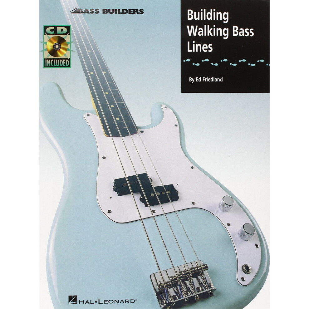 Hal-Leonard Building Walking Bass Lines (Bass Builders) (Includes Online Access Code)