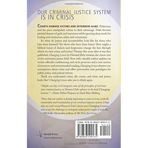 Changing Lenses: Restorative Justice for Our Times (Anniversary) 1