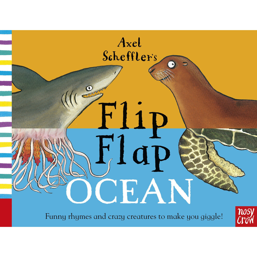 Nosy-Crow Axel Scheffler's Flip Flap Ocean (Axel Scheffler's Flip Flap Series)