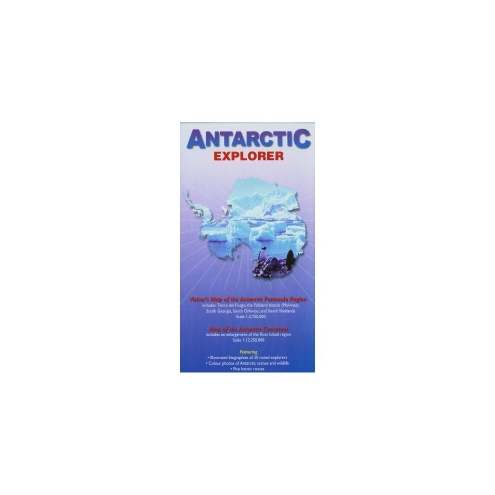 Antarctic Explorer (In English) (Ocean Explorer Maps)