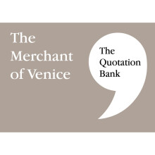 The Quotation Bank: The Merchant of Venice