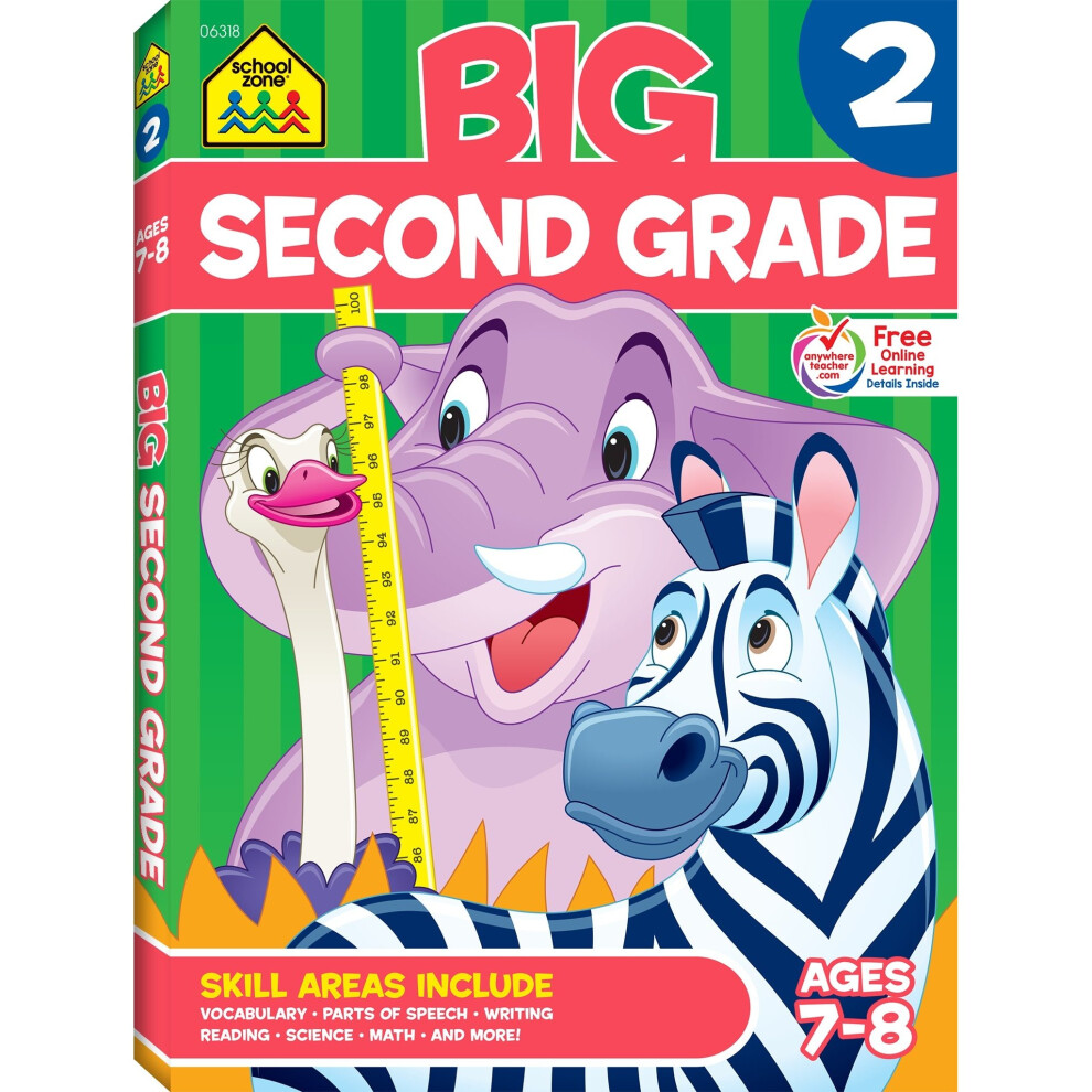Big Second Grade (Big Get Ready Workbook)