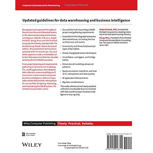The Kimball Group Reader: Relentlessly Practical Tools for Data Warehousing and Business Intelligence Remastered Collection 2