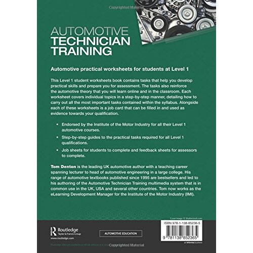 Automotive Technician Training: Practical Worksheets Level 1 1