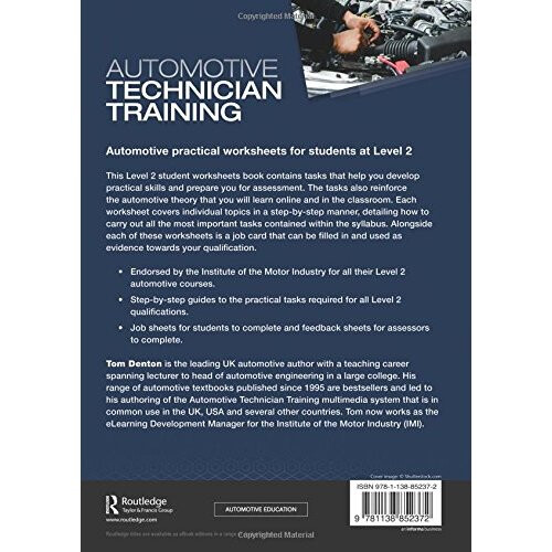 Automotive Technician Training: Practical Worksheets Level 2 1