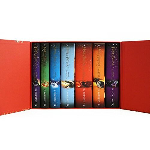 Harry potter hardback illustrated online collection book box set