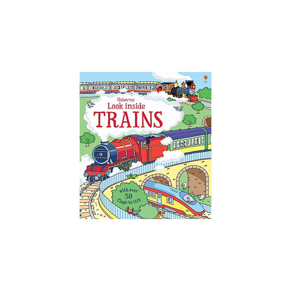 Isdp Look Inside Trains (Look Inside Board Books)