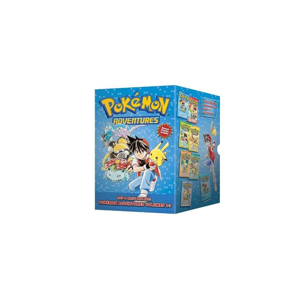 PokÃ©mon Adventures Red & Blue Box Set: Set Includes Vol. 1-7 (Pokemon)