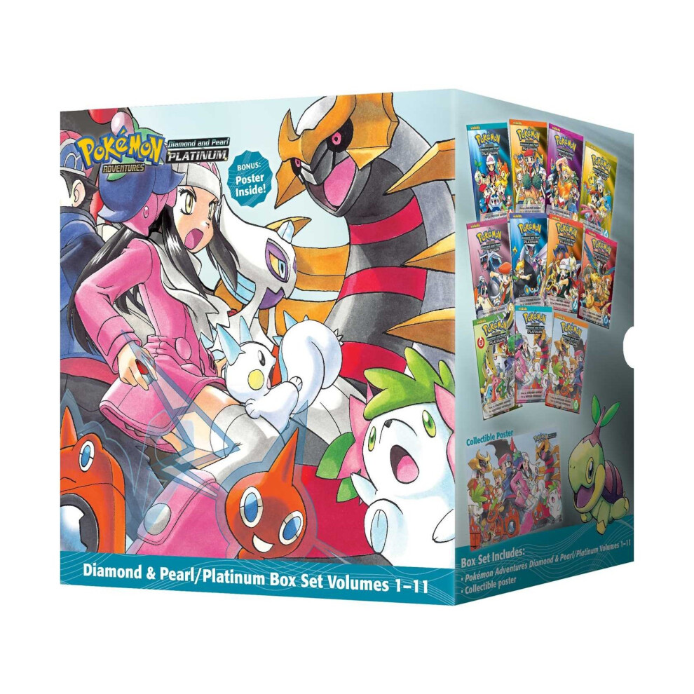 POKEMON ADVENTURES DIAMOND PEARL PLATINUM GN BOX SET