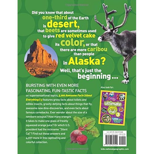 National Geographic 5,000 Awesome Facts (About Everything!) 3 (5,000 Awesome Facts ) 1