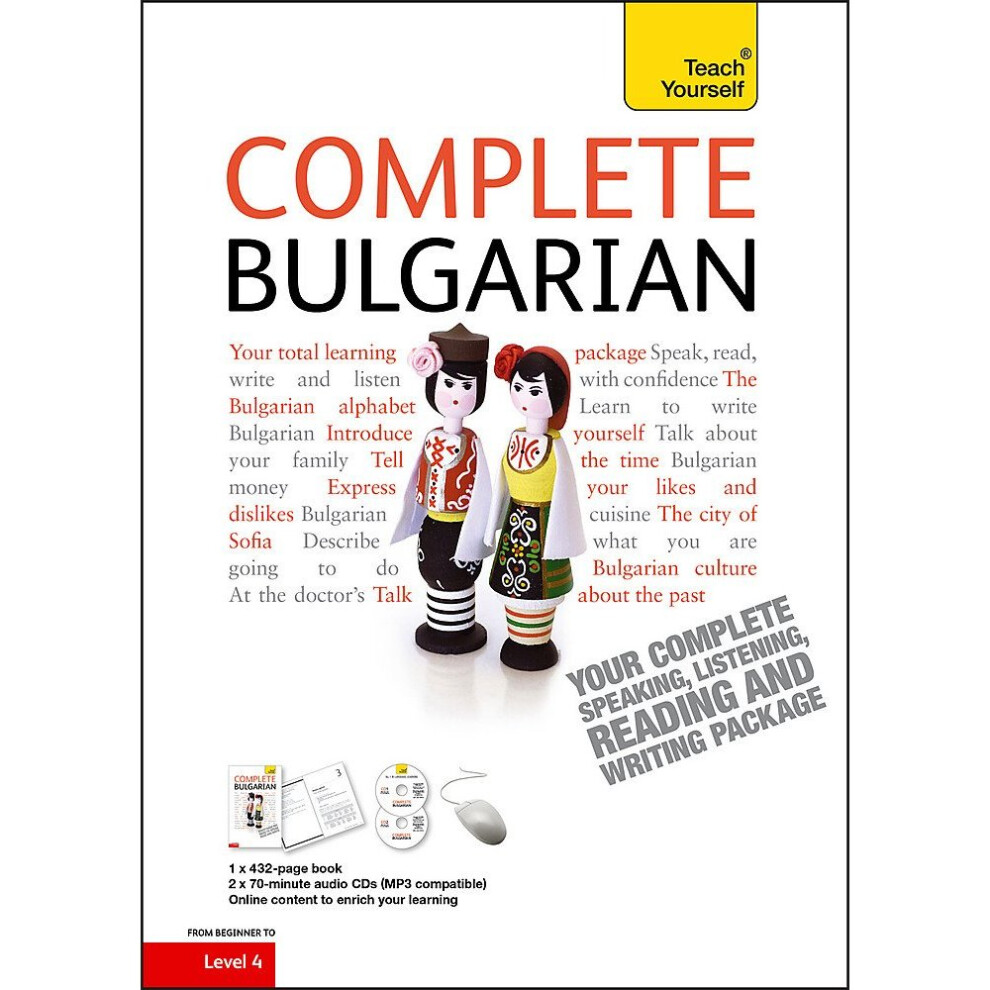 Complete Bulgarian Beginner to Intermediate Book and Audio Course: Learn to read, write, speak and understand a new language with Teach Yourself...