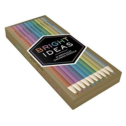 Bright Ideas Metallic Colored Pencils: 10 Colored Pencils