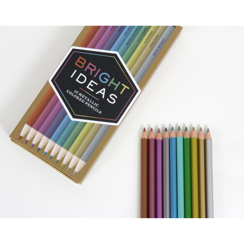 Bright Ideas Metallic Colored Pencils: 10 Colored Pencils 2