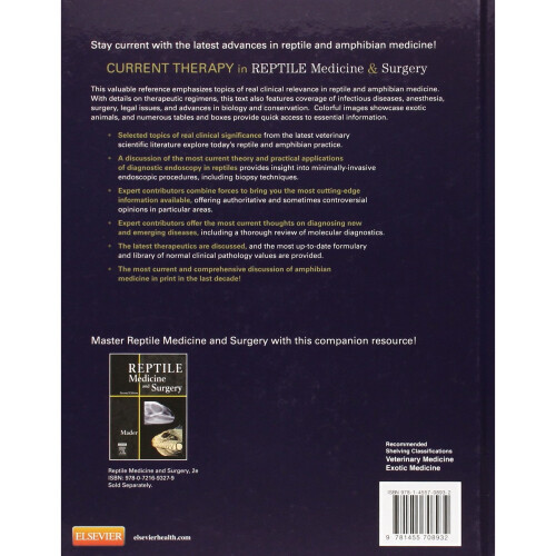 Current Therapy in Reptile Medicine and Surgery, 1e 1