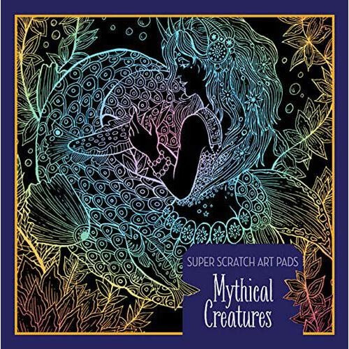 Super Scratch Art Pads: Mythical Creatures (Super Scratch Art Pads)