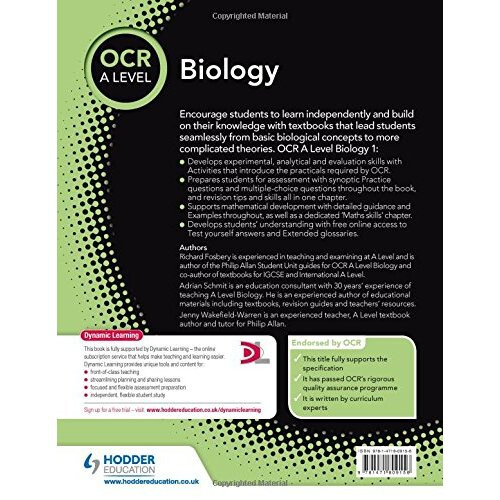 OCR A Level Biology Student Book 1 2