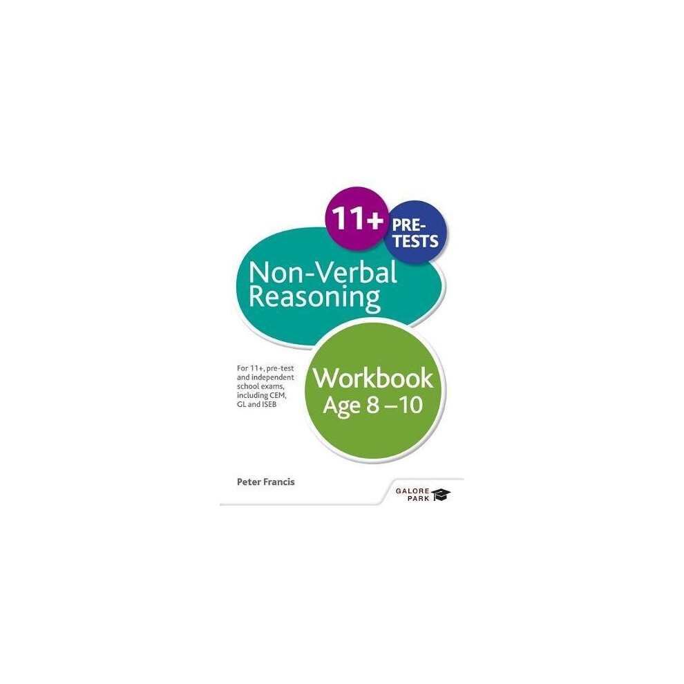 Non-Verbal Reasoning Workbook Age 8-10: For 11 by Denis Vincent | PB | 2016 - Image 4