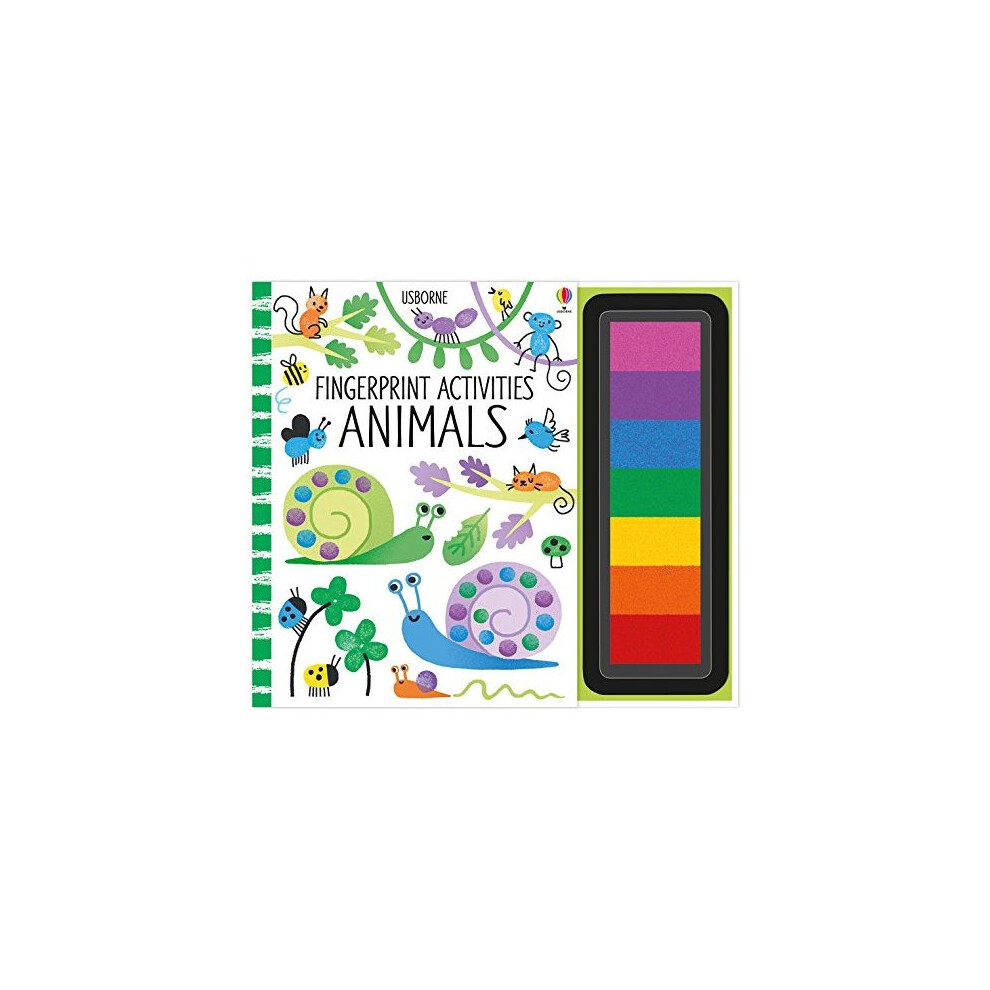 Usborne-Publishing-Ltd Fingerprint Activities: Animals