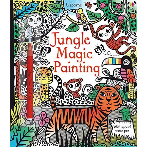 Jungle Magic Painting Book 1