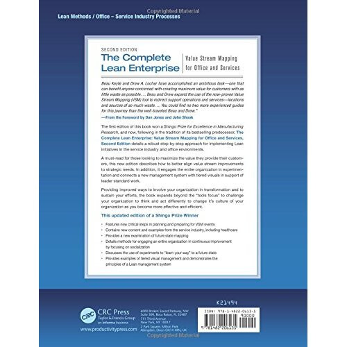 The Complete Lean Enterprise: Value Stream Mapping for Office and Services, Second Edition 1
