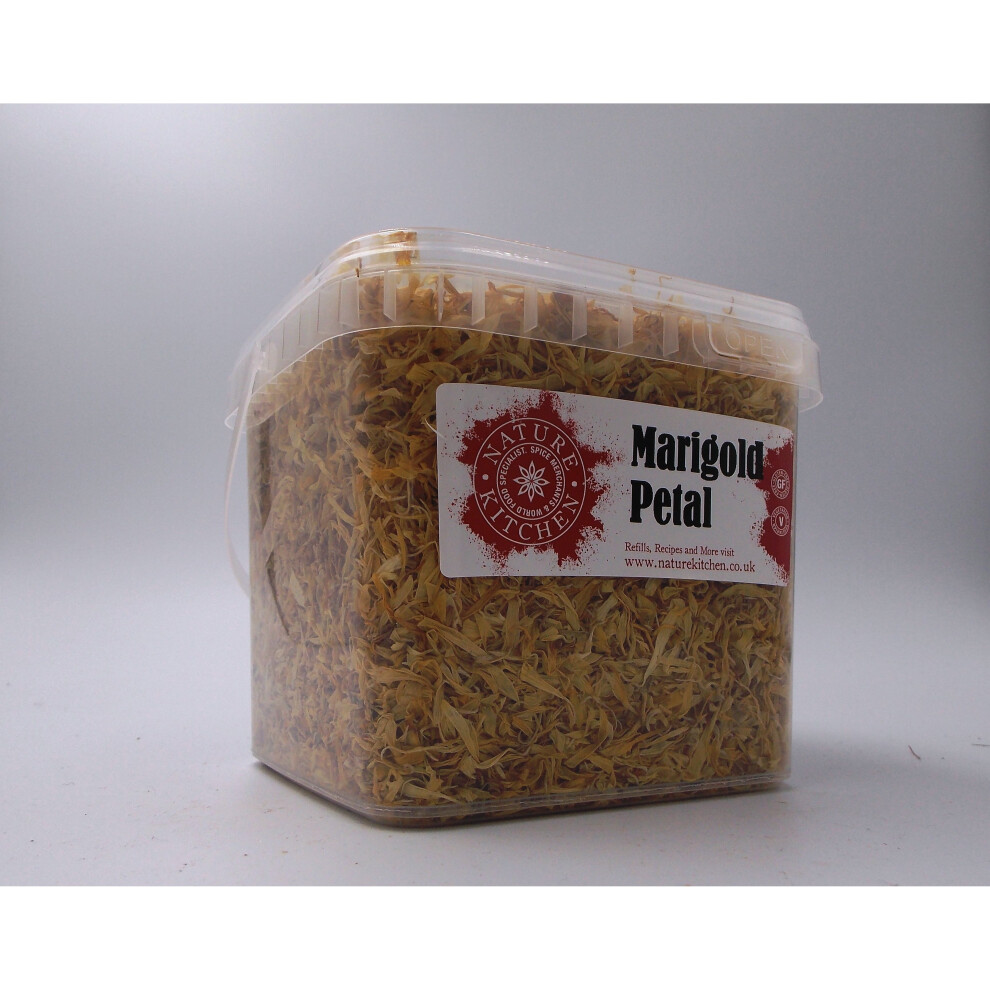 MARIGOLD PETALS DRIED HERBS - LARGE TUB