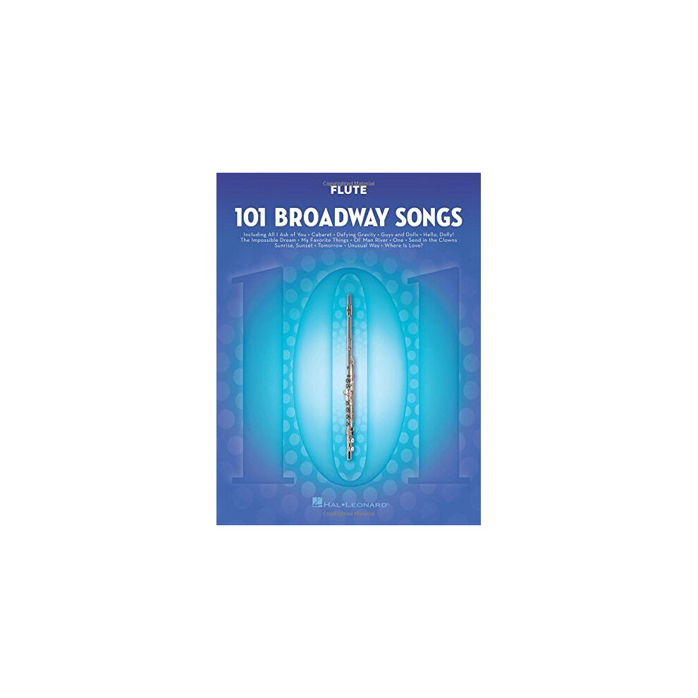 101 Broadway Songs: Flute