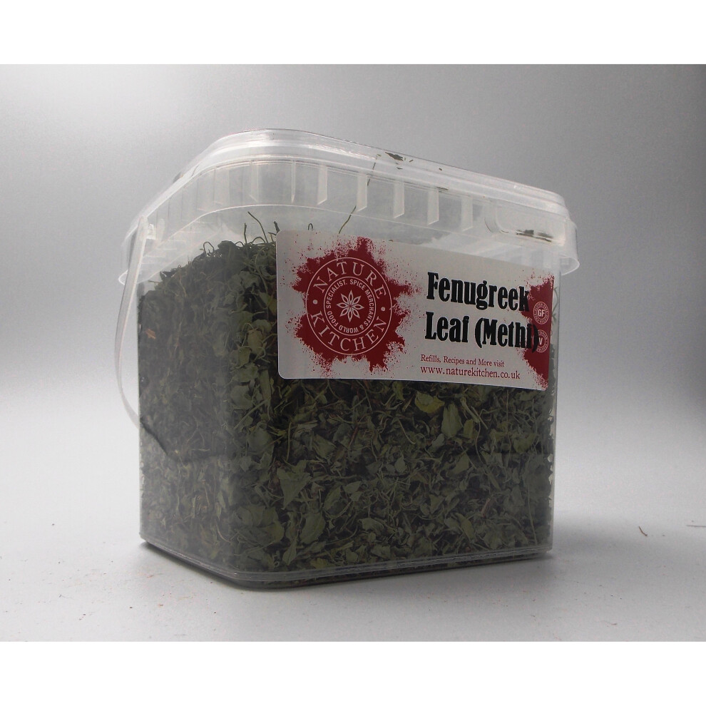 Naturekitchen Fenugreek Leaves Dried - Large Spice Tubs