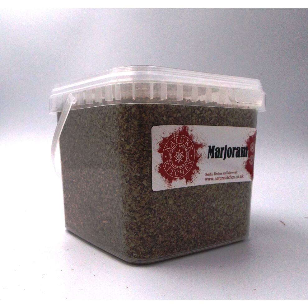 MARJORAM HERBS DRIED - LARGE SPICE TUBS