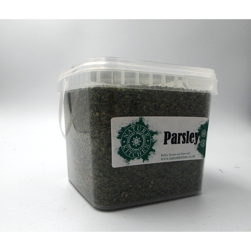 PARSLEY HERBS DRIED - LARGE SPICE TUBS