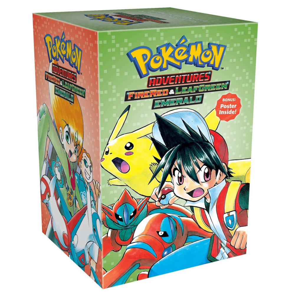 PokÃ©mon Adventures FireRed & LeafGreen / Emerald Box Set (Pokemon)