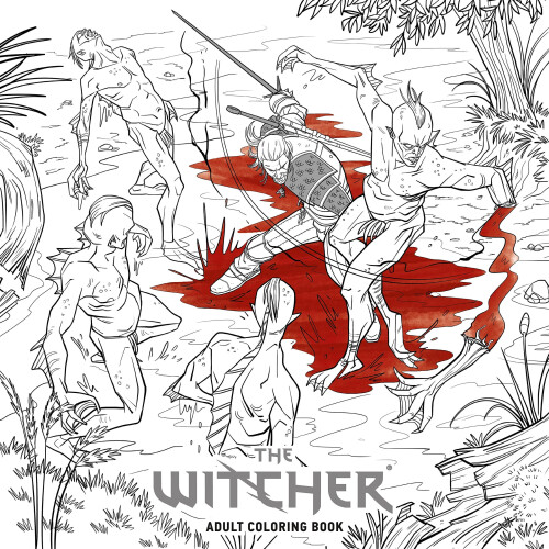 Witcher Adult Coloring Book, The 1