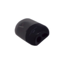Two Hole Pencil Sharpener - Black Right Handed