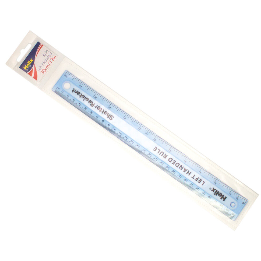 12/30cm Left-handed shatterproof Ruler