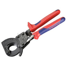 Cortador de cabos de catraca - KNIPEX - 95 31 250 - Cobre e Alumínio - 32mm - 240mm²