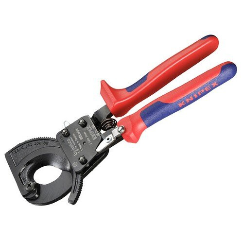 Knipex Knipex 95 31 250 Cable Shears Ratchet Action Multi-Component Grip 250mm (10in)