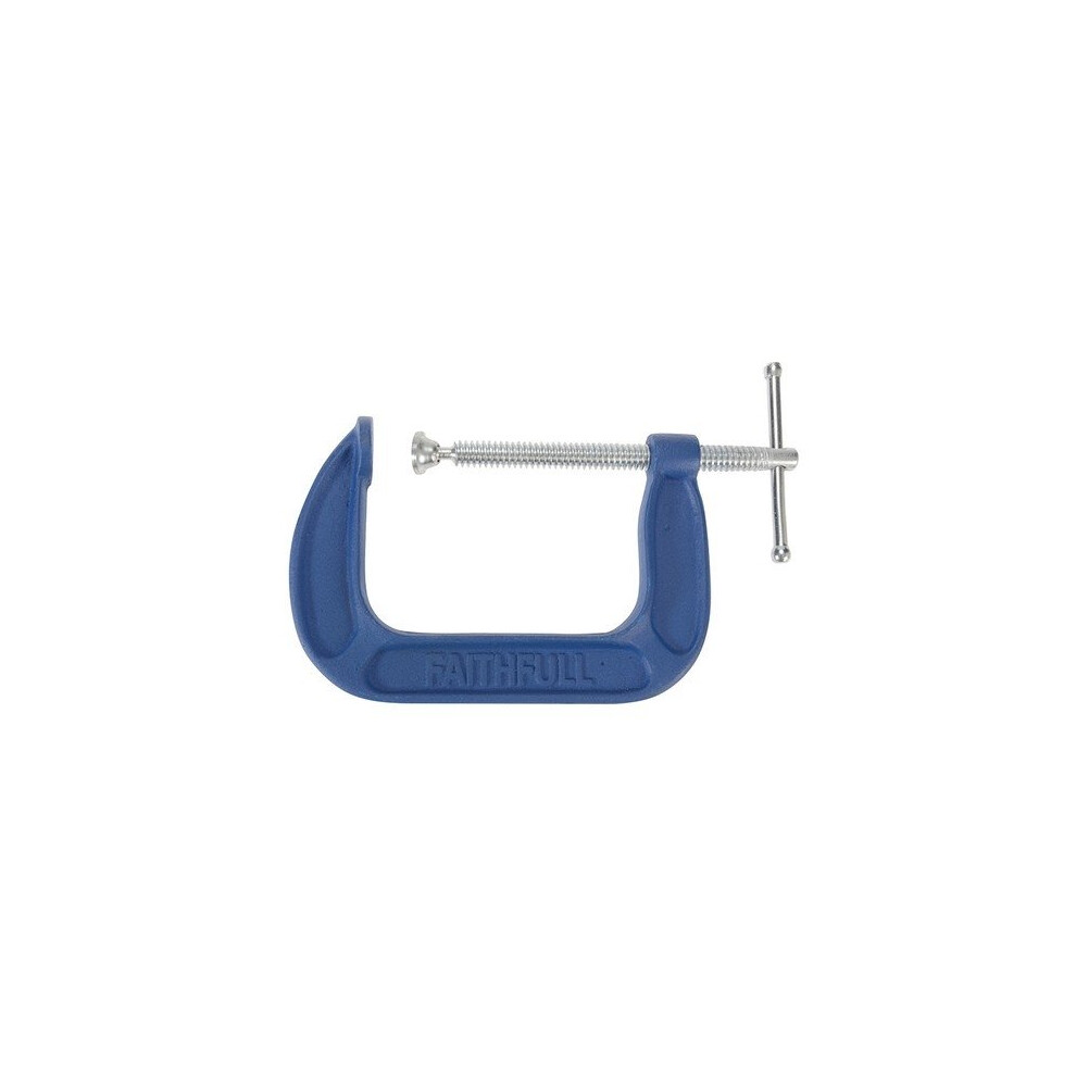 Faithfull FAIGMD4 G Clamp Medium-Duty 102mm (4in)