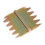 Faithfull Faithfull FAISC1N Scutch Combs 25mm (Pack 5) 1