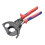 Knipex Knipex 95 31 280 Cable Shears Ratchet Action Multi-Component Grip 280mm (11in) 1