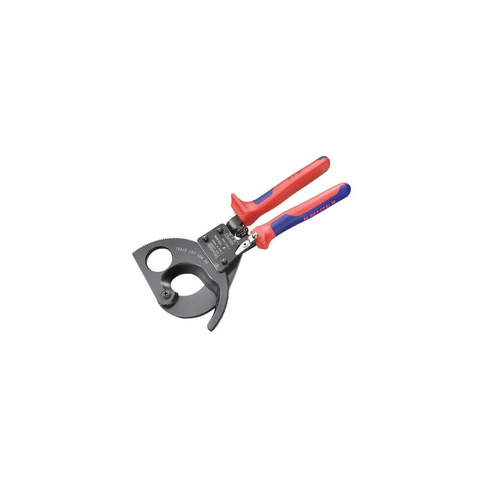 Knipex 95 31 280 Cable Shears Ratchet Action Multi-Component Grip 280mm (11in)