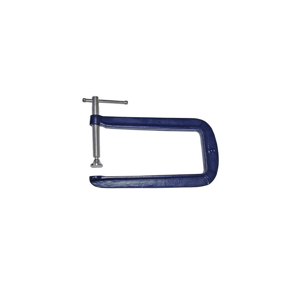 Faithfull FAIG8DT G Clamp Deep Throat 200mm (8in) Cap 85mm (3in)