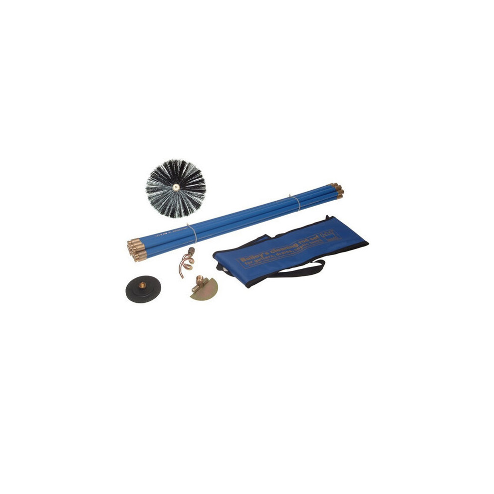 Bailey 5431/1853 Drain Rod Set With Chimney Brush