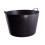 Gorilla Gorilla Tub 75 Litre Extra Large - Black 1