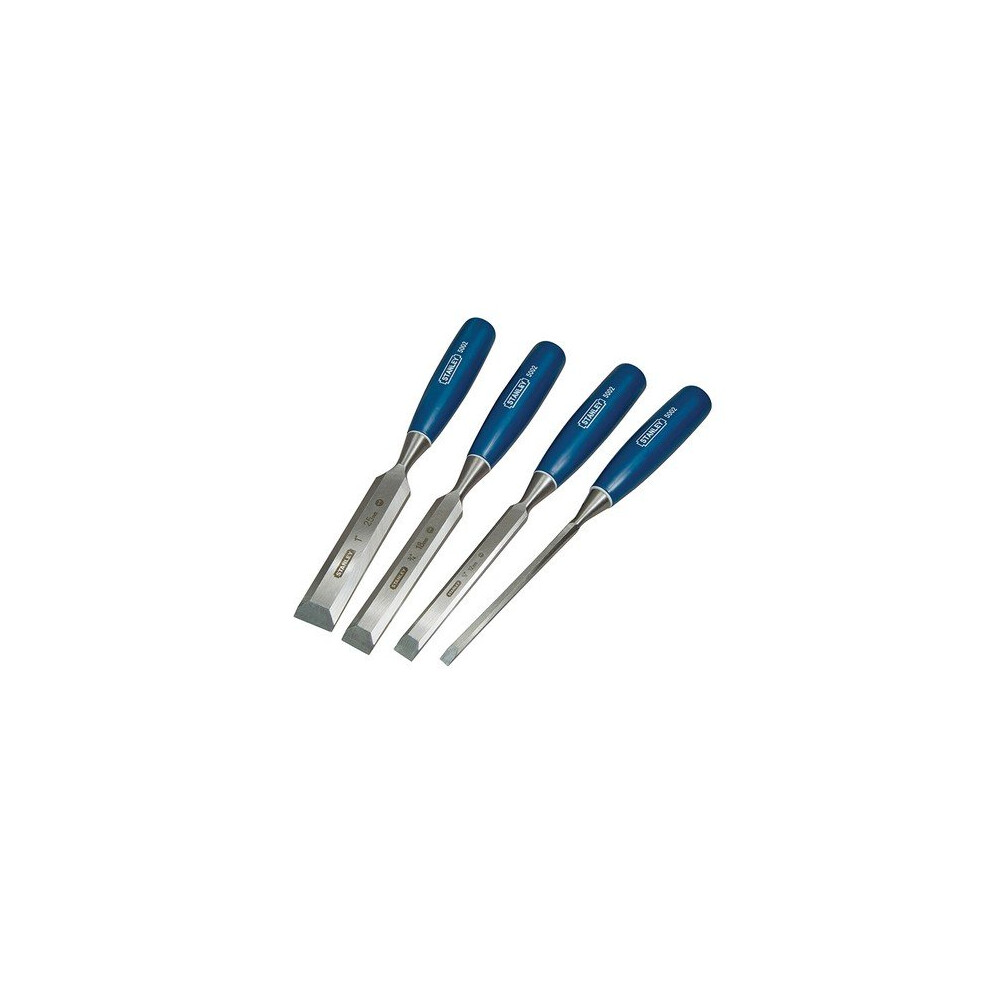 Stanley 0-16-129 5002 Bevel Edge Chisel Set of 4: 6, 12, 18 & 25mm