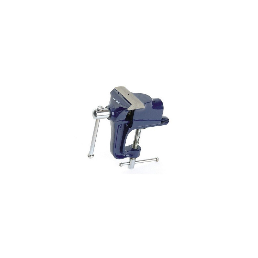 Faithfull FAIV60 Hobby Vice 60mm (2.1/2in) with Integrated Clamp