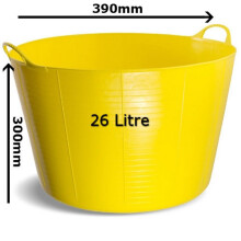 Gorilla Tub SP26Y Medium 26 Litre 390 x 300mm