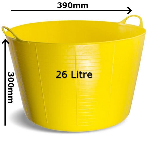 Gorilla Gorilla Tub SP26Y Medium 26 Litre 390 x 300mm